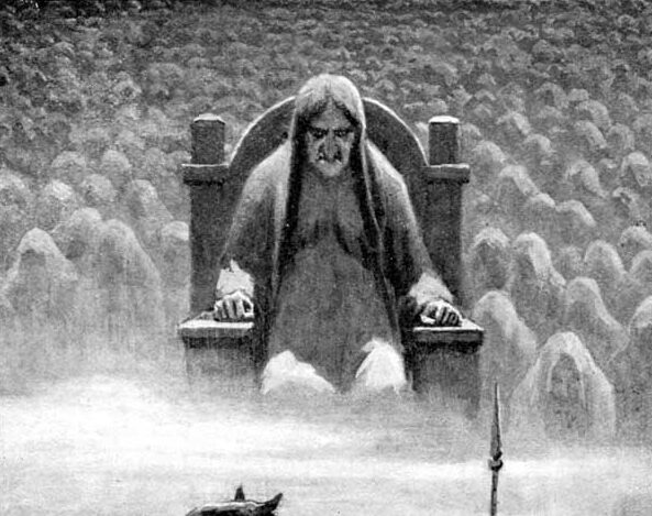 Hel, the daughter of Loki