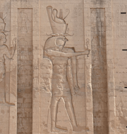 Horus at the Temple of Edfu
