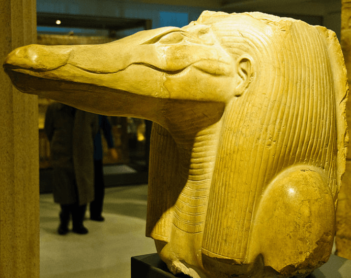 Statue of Sobek the Crocodile God