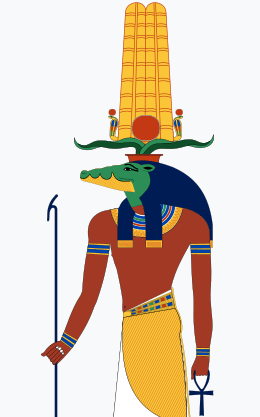 Typical Depiction of Sobek