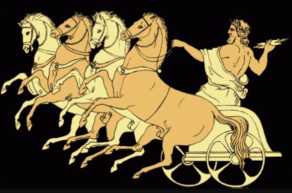 How did Zeus defeat his father