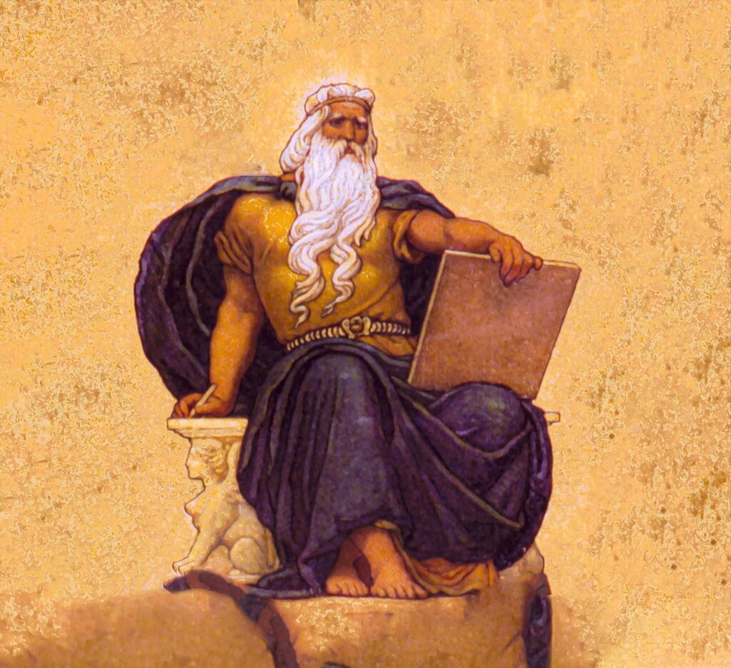 Zeus was Perseus' father