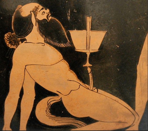 Typical Depiction of a Satyr