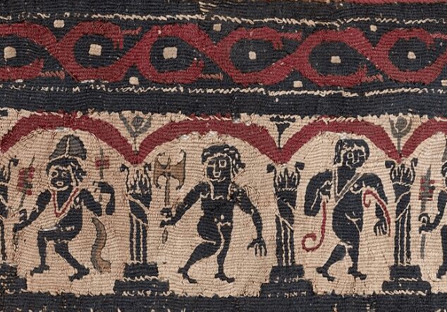 5th Century Egyptian Artwork featuring Dionysiac themes