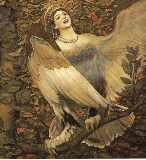 The Alkonost - Viktor Vasnetsov (1896)