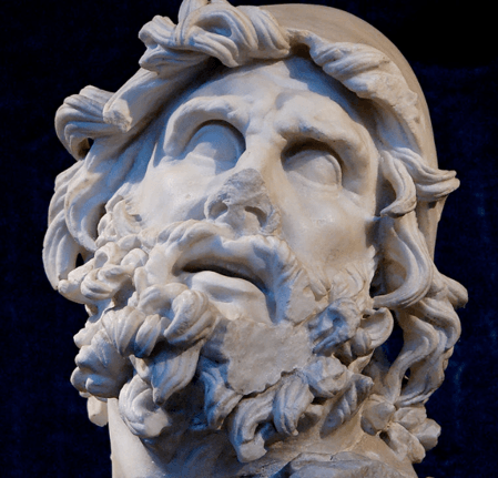 A bust of Odysseus