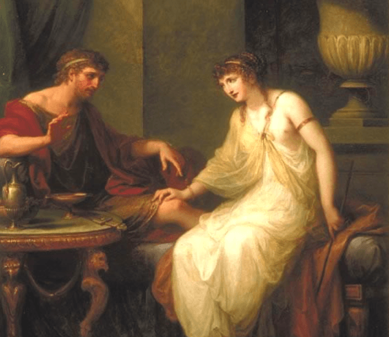 Circe and Odysseus - Angelica Kauffman (1786)