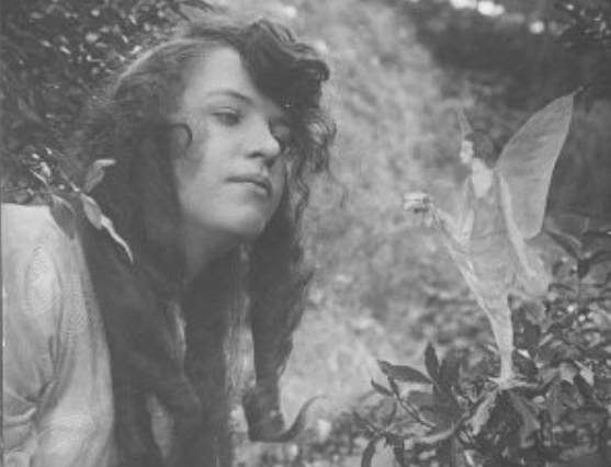 The second of the 1920 Cottingley Fairies pictures