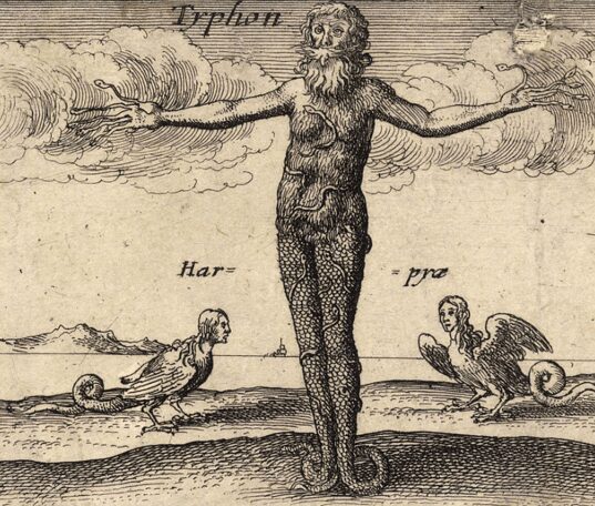 Why did Zeus Trap Typhon