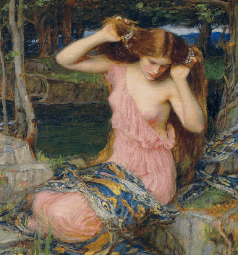 Lamia - John William Waterhouse (1909)