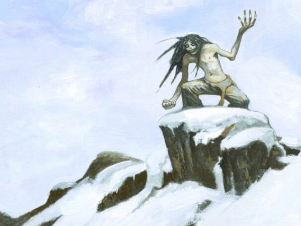 Mahaha the Inuit tickling demon