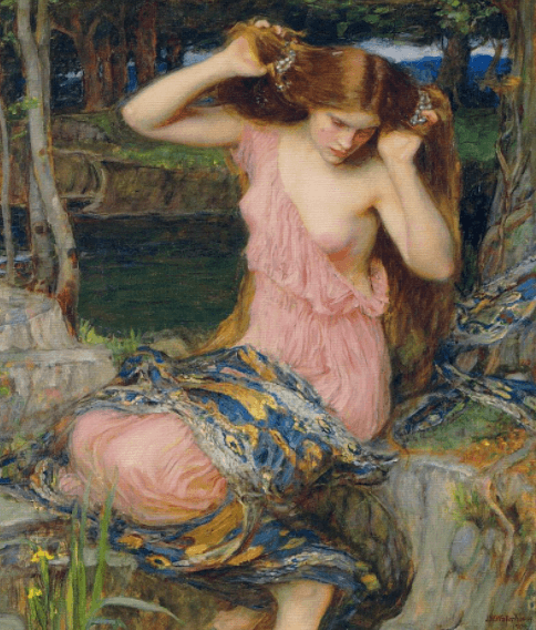 Lamia - John William Waterhouse (1909)