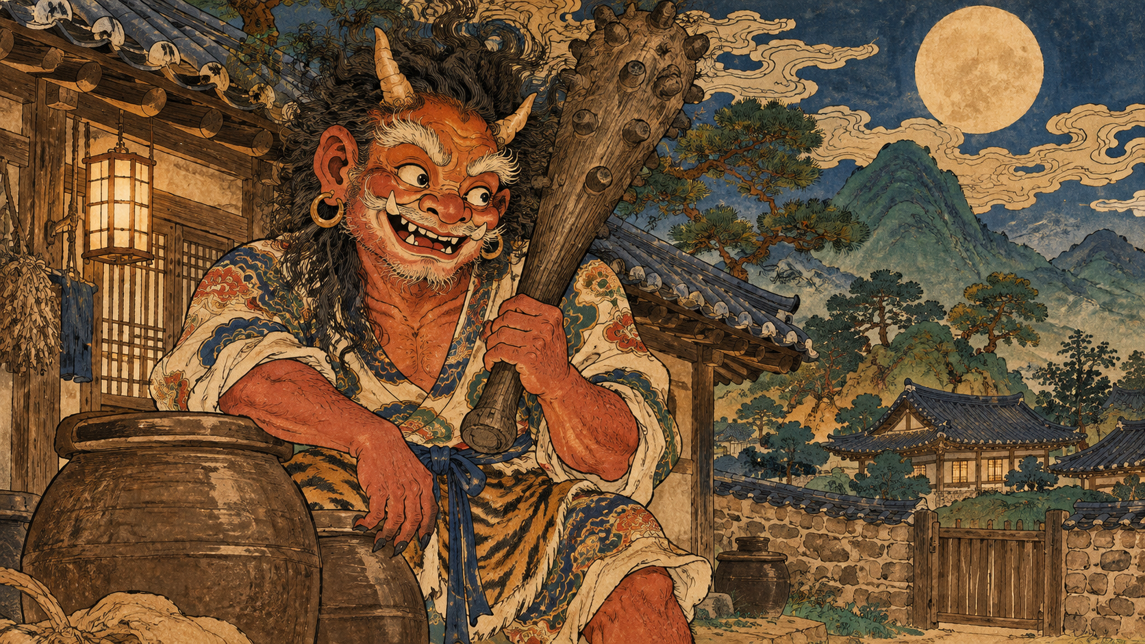 Dokkaebi Korean Goblin Folklore