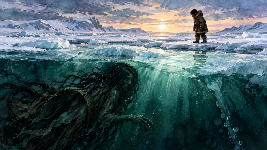 Qallupilluit Lurking Beneath the Frozen Sea