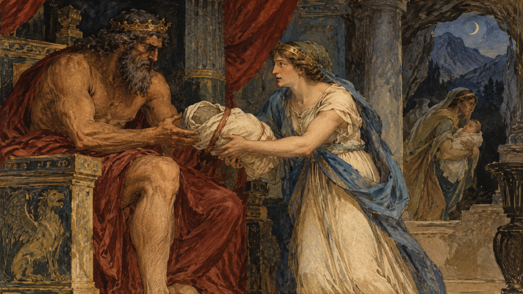 Rhea Deceives Cronus