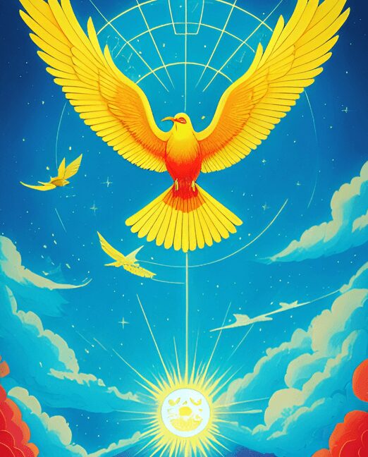 Hou-oo is associated with the sun