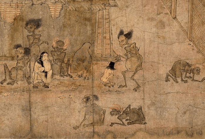 A Scroll of Hungry Ghosts c. 12th century