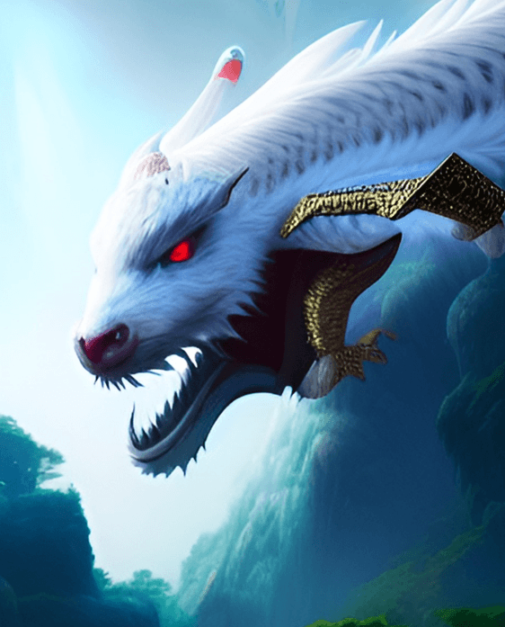 Bai Ze was believed to be a horned white beast