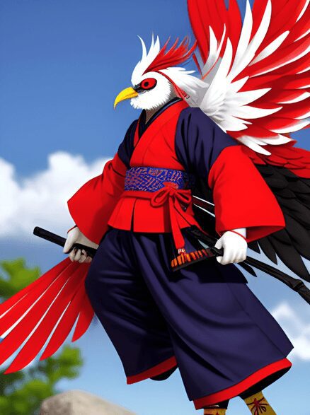 Modern depiction of Tengu