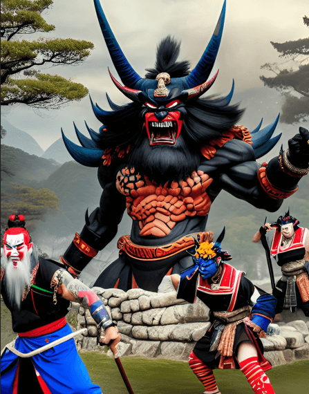 The Oni come in various forms