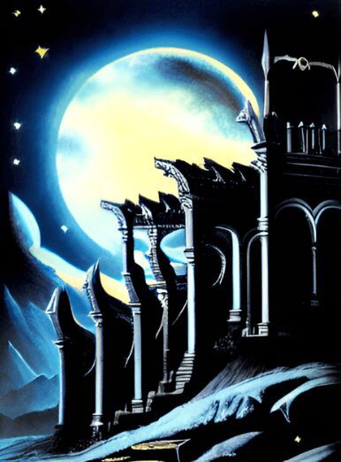 Erebus is associated with the night time