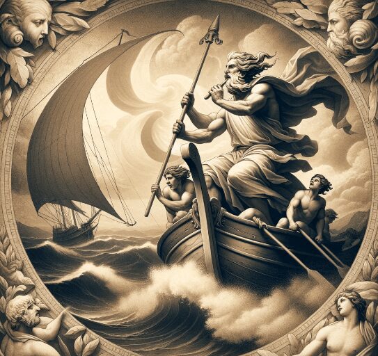 Boreas aiding the Argonauts