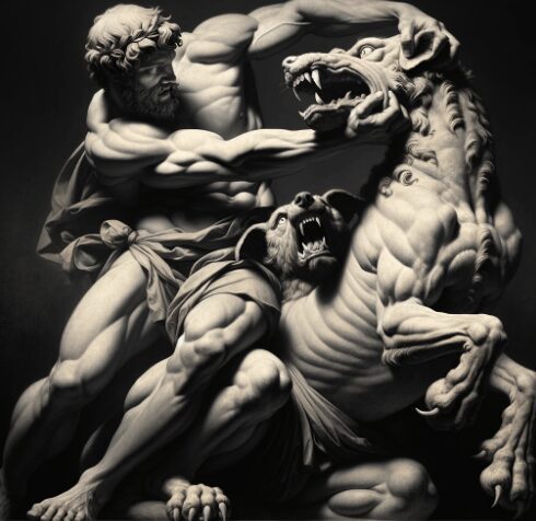Heracles and Cerberus