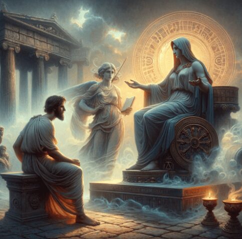 Cadmus and the Oracle of Delphi