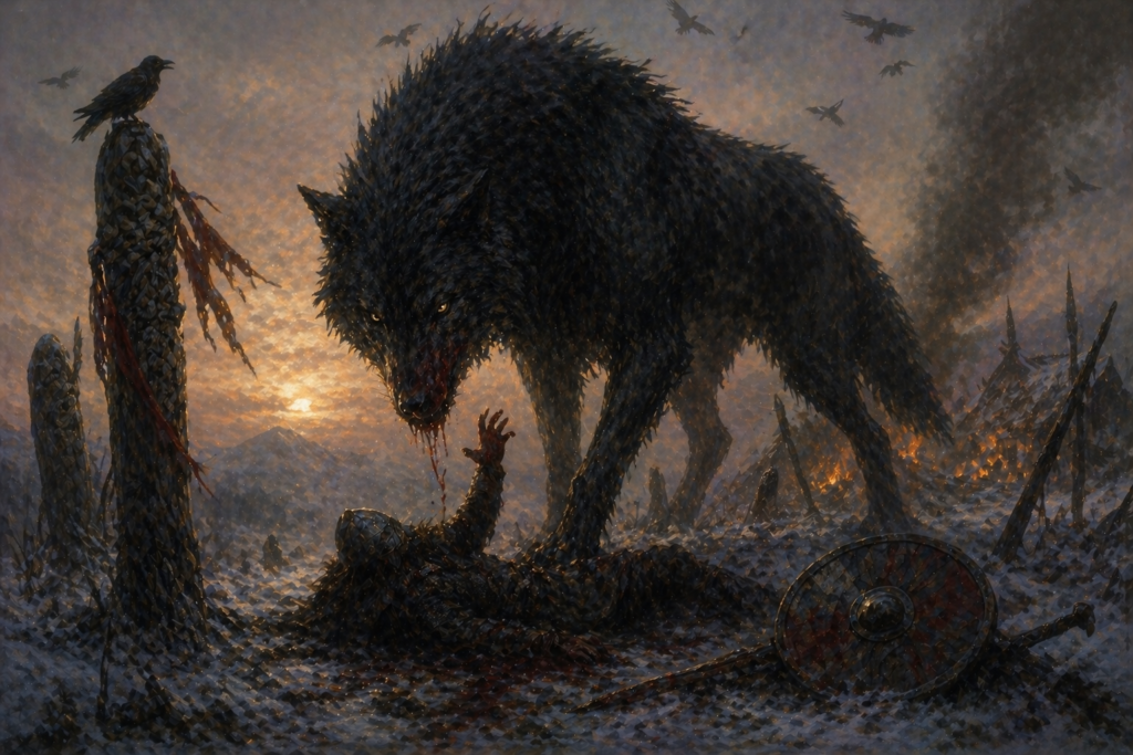 Fenrir after battle