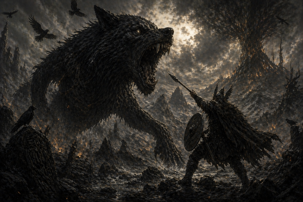 Fenrir vs Odin