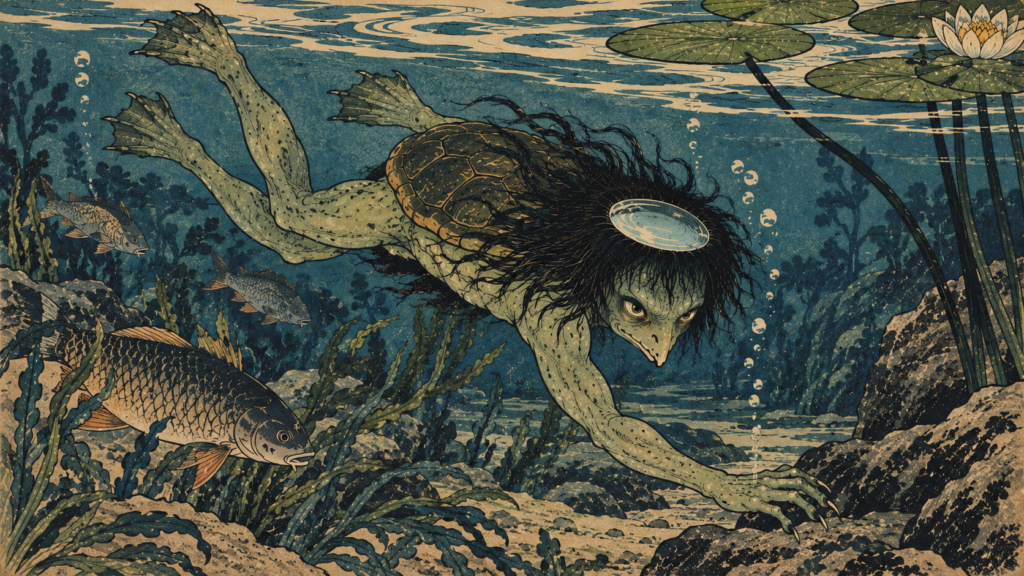 Kappa Beneath the Water
