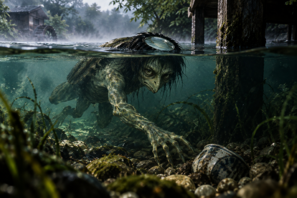 Kappa Beneath the Water