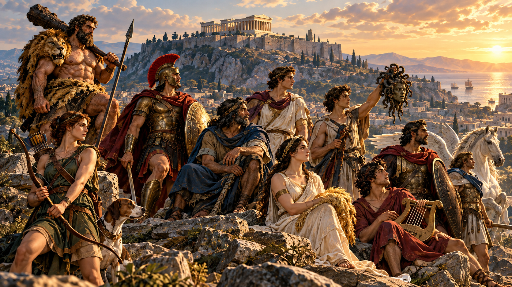 The Great Heroes of Greek Mythology