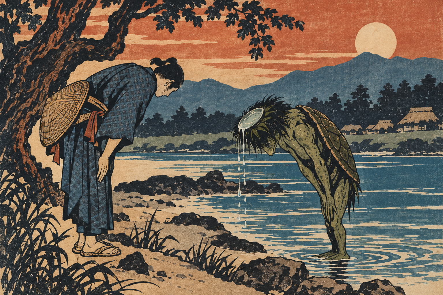 The Kappa’s Bow - Spilling the Water