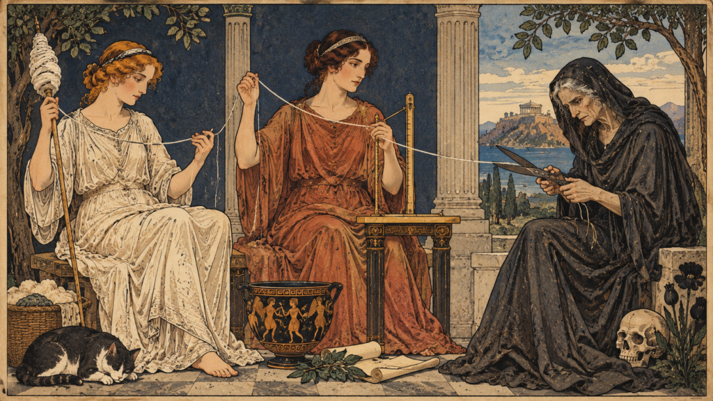 The Three Fates and the Thread of Life