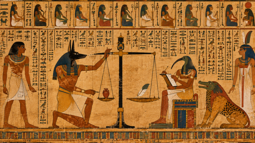Anubis Weighing of the Heart